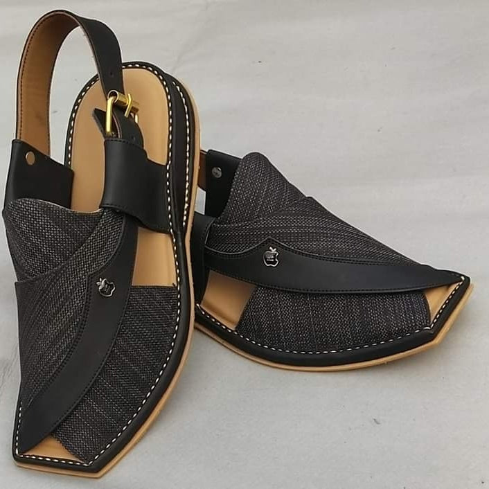 Peshawar Zalmi Fabric Chappals gray colour with imported very soft sole and beautiful imported fabric is used. Each design of Happy Face footwear give extra look.
ThApple Peshawar Zalmi Fabric ChappalsSell MartSell MartApple Peshawar Zalmi