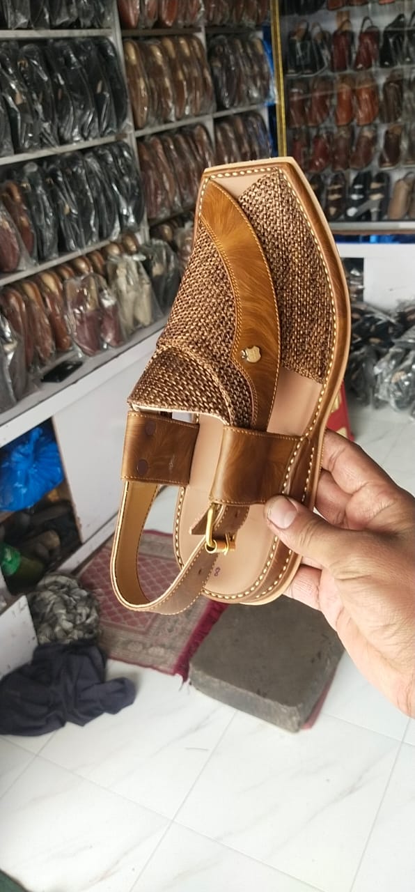 Peshawar Zalmi Fabric Chappals gray colour with imported very soft sole and beautiful imported fabric is used. Each design of Happy Face footwear give extra look.
ThApple Peshawar Zalmi Fabric ChappalsSell MartSell MartApple Peshawar Zalmi