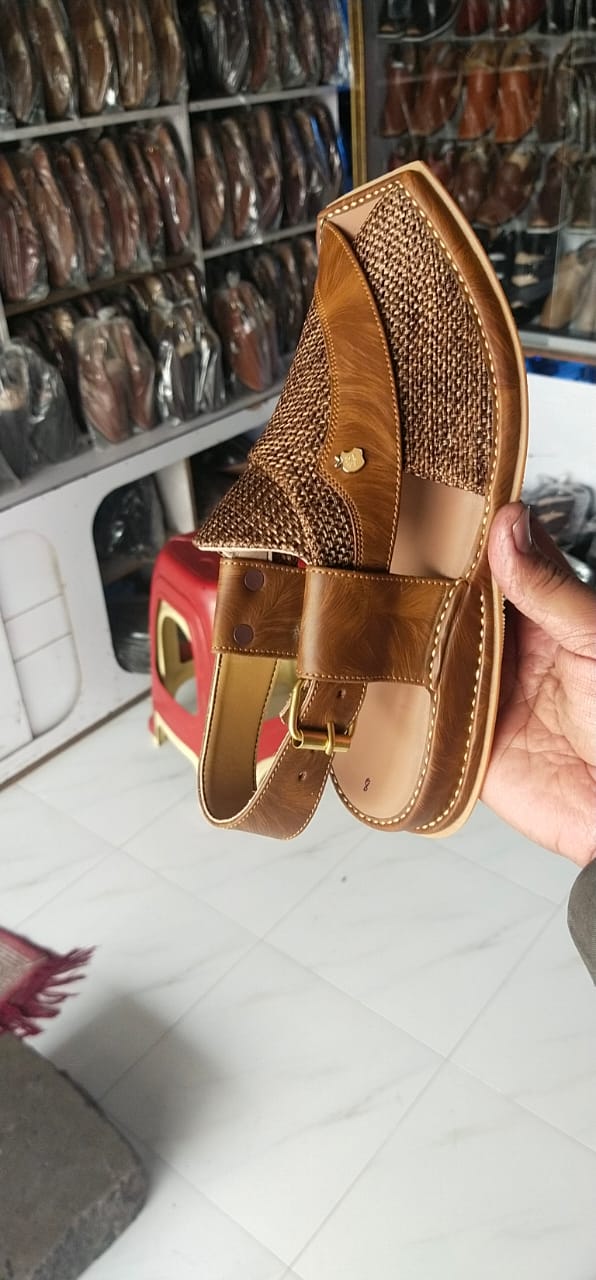 Peshawar Zalmi Fabric Chappals gray colour with imported very soft sole and beautiful imported fabric is used. Each design of Happy Face footwear give extra look.
ThApple Peshawar Zalmi Fabric ChappalsSell MartSell MartApple Peshawar Zalmi