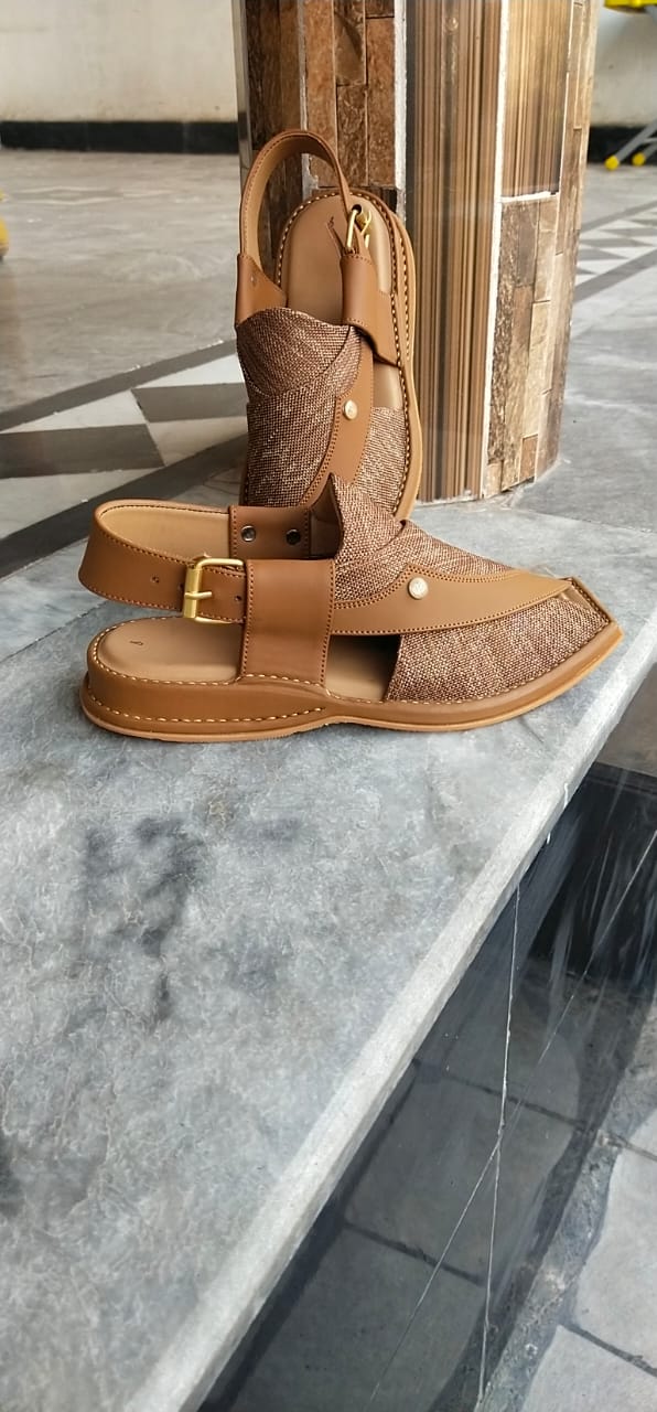Peshawar Zalmi Fabric Chappals gray colour with imported very soft sole and beautiful imported fabric is used. Each design of Happy Face footwear give extra look.
ThApple Peshawar Zalmi Fabric ChappalsSell MartSell MartApple Peshawar Zalmi