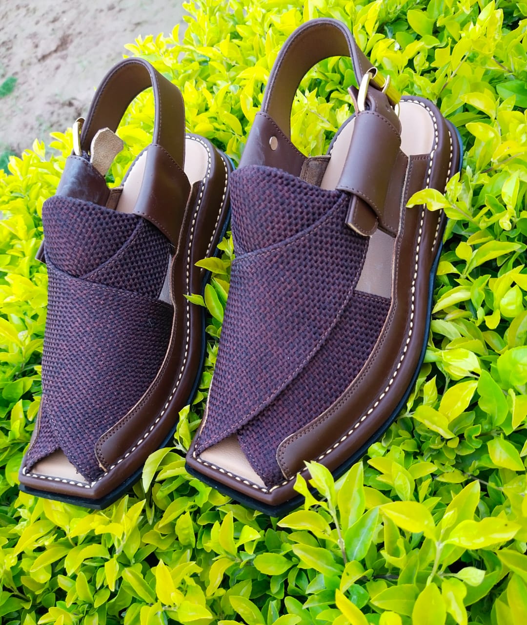 Products Features
Peshawar Zalmi Fabric Chappals gray colour with imported very soft sole and beautiful imported fabric is used.Β Each design of Leather Crafty footwePeshawar Zalmi Fabric Chappals HandmadeSell MartSell MartPeshawar Zalmi Fabric