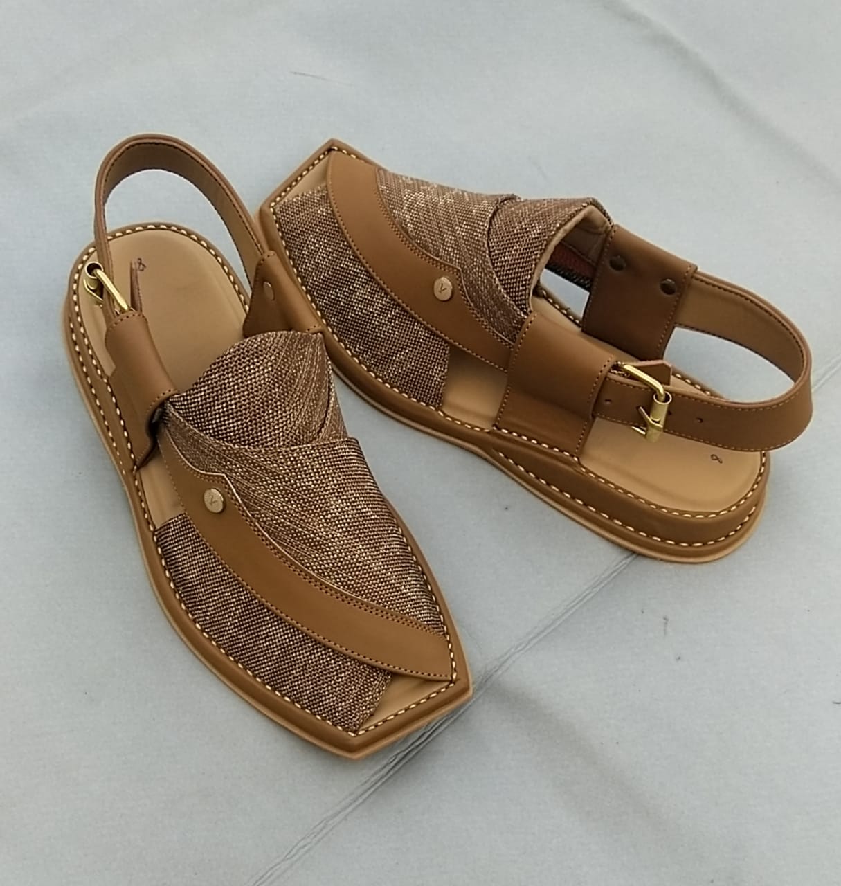 Peshawar Zalmi Fabric Chappals gray colour with imported very soft sole and beautiful imported fabric is used. Each design of Happy Face footwear give extra look.
ThApple Peshawar Zalmi Fabric ChappalsSell MartSell MartApple Peshawar Zalmi