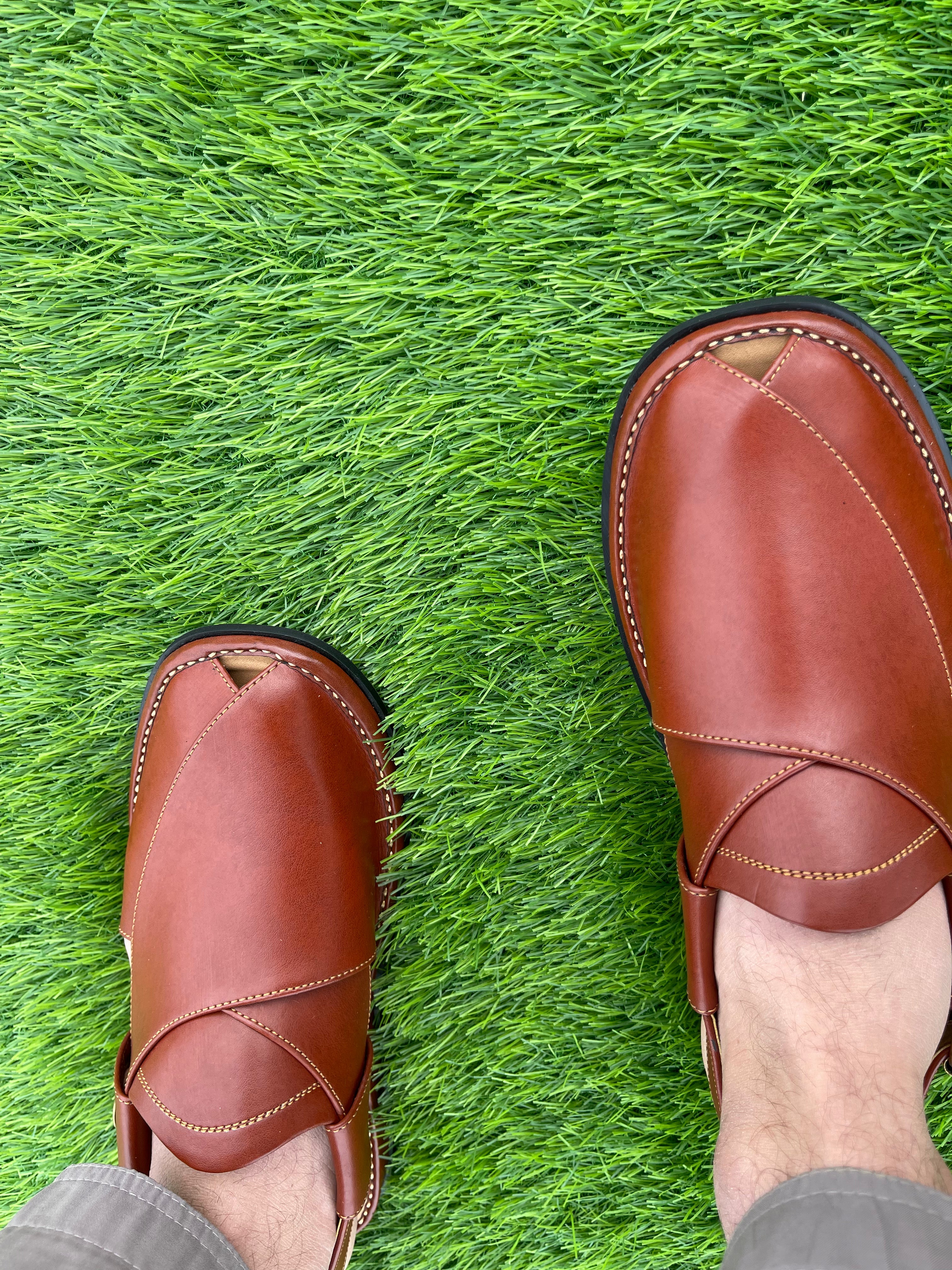 Gogo Leather& Fabric Chappal