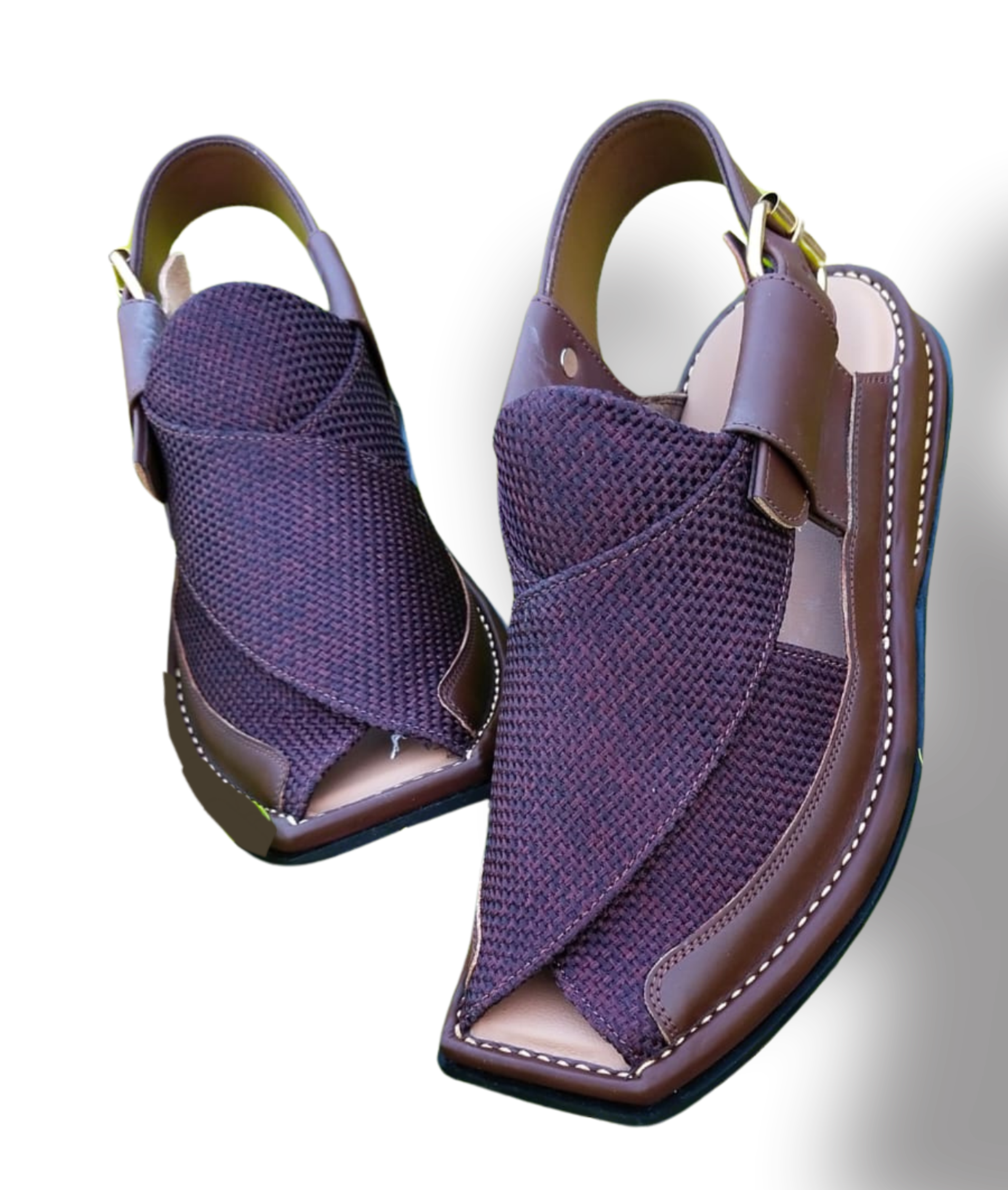 Products Features
Peshawar Zalmi Fabric Chappals gray colour with imported very soft sole and beautiful imported fabric is used.Β Each design of Leather Crafty footwePeshawar Zalmi Fabric Chappals HandmadeSell MartSell MartPeshawar Zalmi Fabric