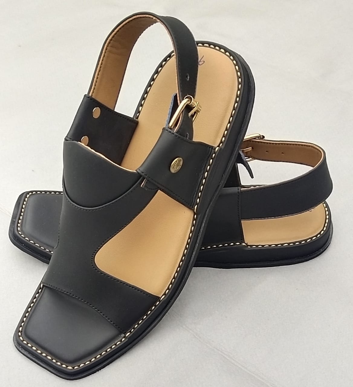 Products Features
The Panjadar Peshawari Chappal is a traditional footwear style originating from the city of Peshawar in Pakistan.Β Each design of Bishoa footwear giZalmi Panjidar ChappalSell MartSell MartZalmi Panjidar Chappal