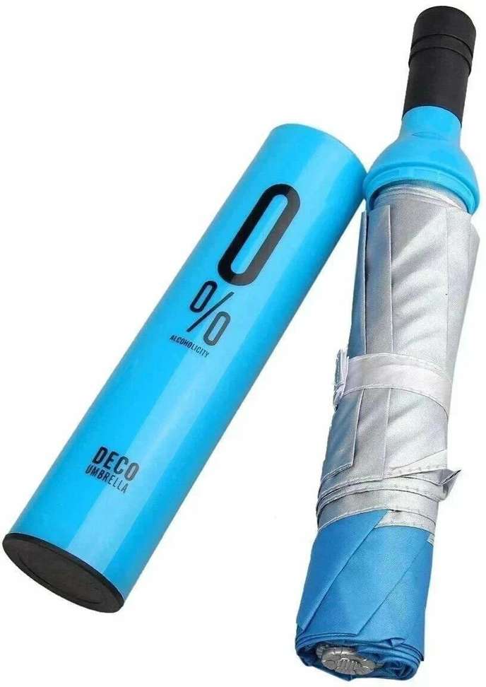 Double Layer Umbrella with Bottle Cover (Assorted, Pack of 1)