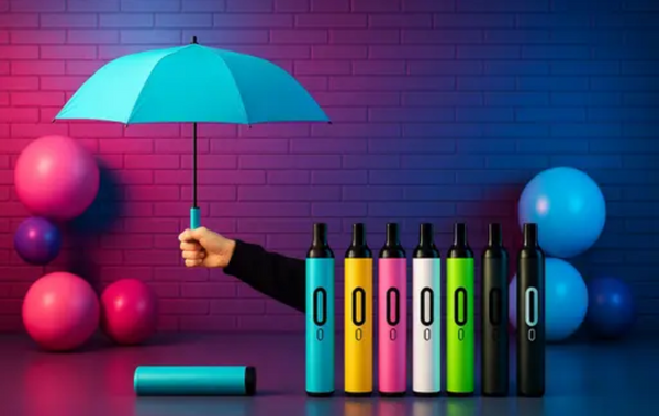 Double Layer Umbrella with Bottle Cover (Assorted, Pack of 1)