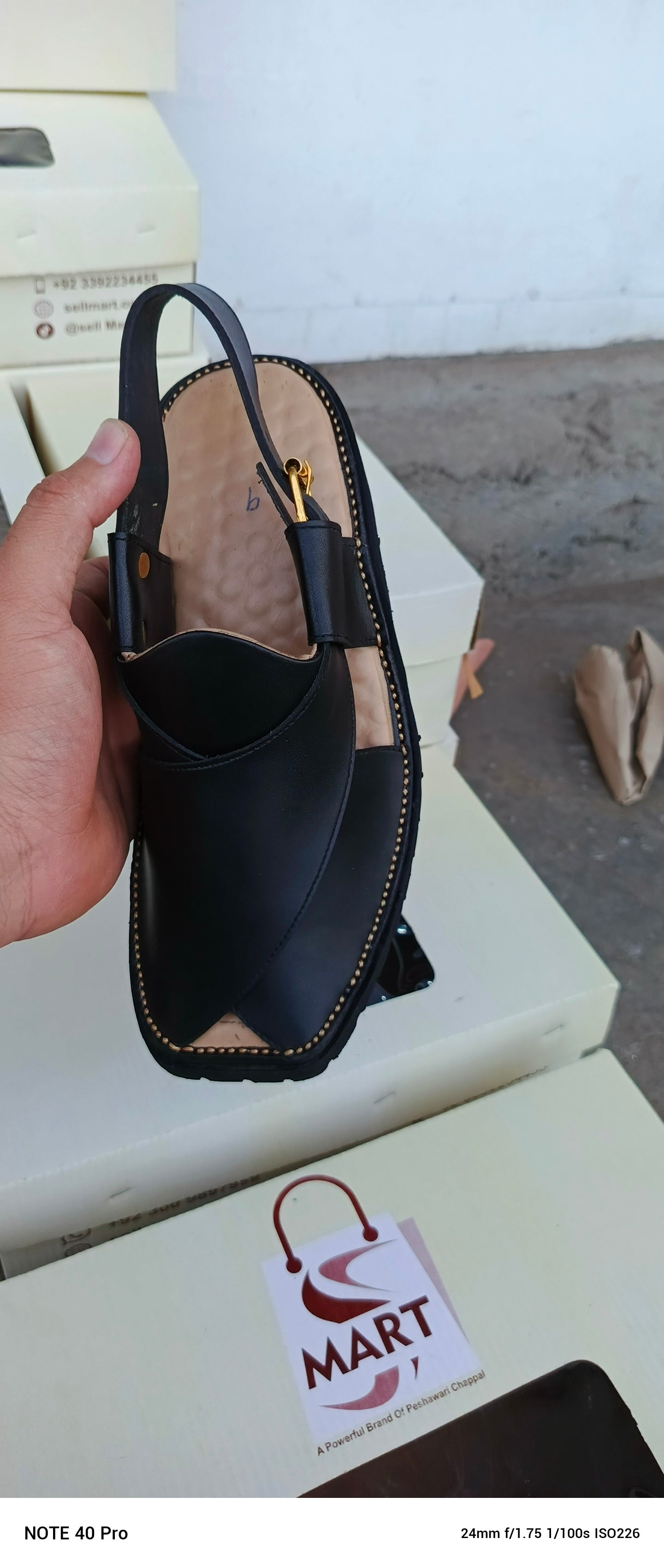 Khan Style Vibram Sole Chppal